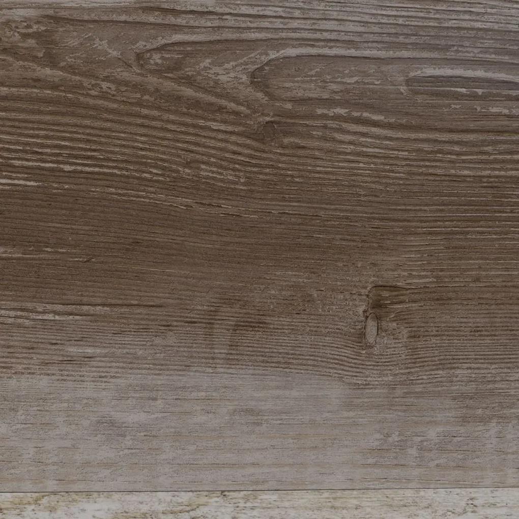 Placi pardoseala autoadezive lemn decolorat 5,02 m   PVC 2 mm cu aspect de albire, 5.02 m  , 1