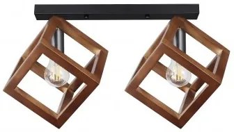 Plafoniera rustica 2 becuri E27 Rhombus KL100052 Klausen