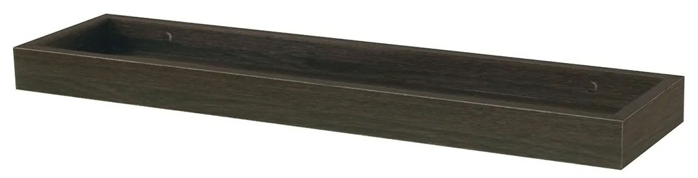 Etajeră de perete P-011, nuc, 60 cm