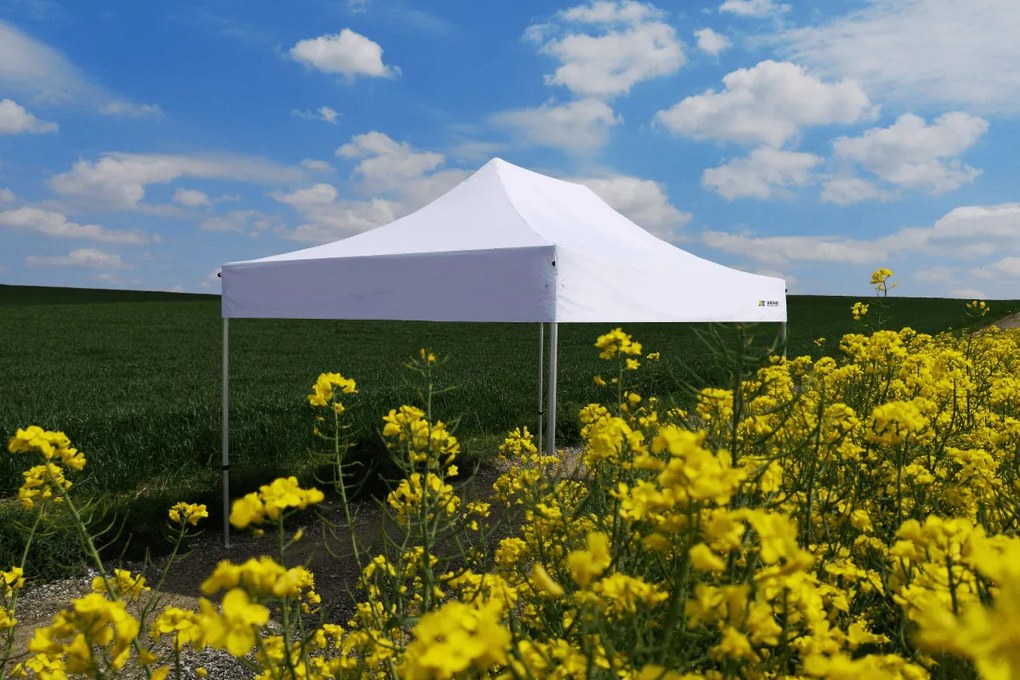 Cort de petrecere premium 3x3 m din aluminiu | Rezistență maximă - cu 3 pereți - Bej