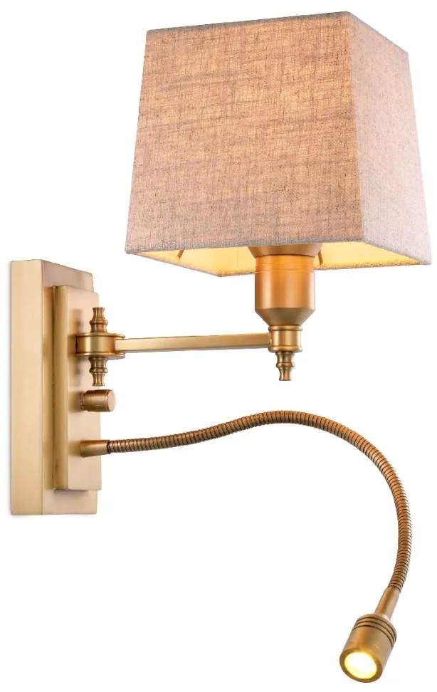 Aplica de perete cu reader LED Ellington