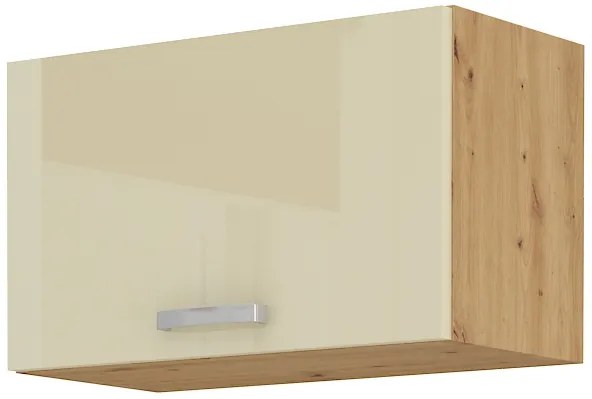 Dulap superior de bucătărie Arryn 60 GU-36 1F (stejar artisan + crem lucios). 1024734