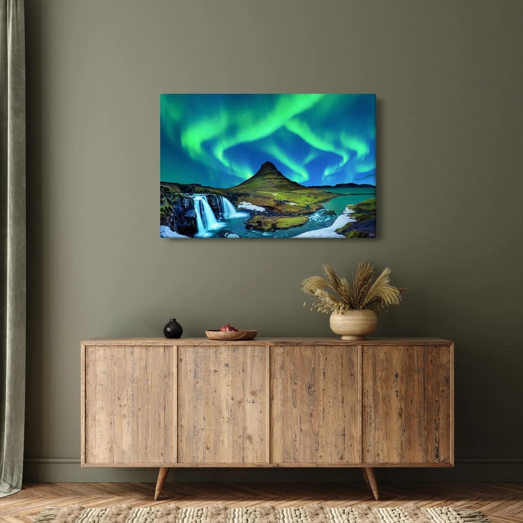 Tablou - Kirkjufell, Islanda (90x60 cm)