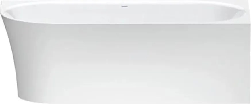 Cada freestanding Duravit DuraSenja 150x75 cm finisaj alb dreapta lipitadeperete,BTW