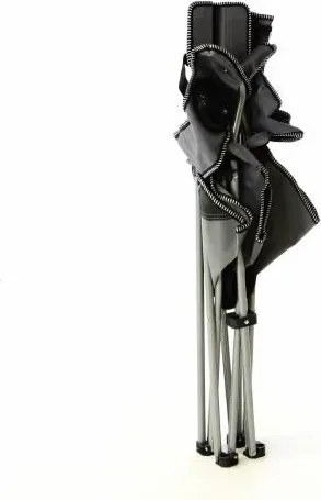 Scaun pliabil pentru pescuit, gri