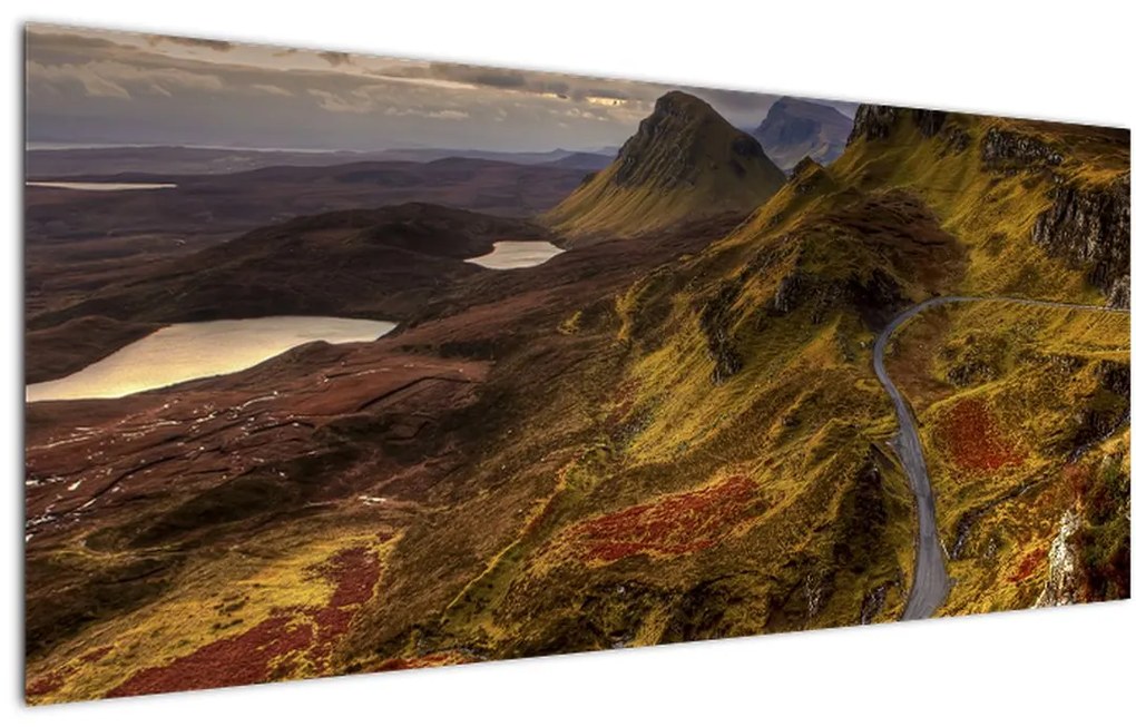 Tablou cu munții din Scoția (120x50 cm), în 40 de alte dimensiuni noi