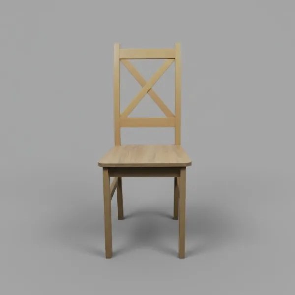 Scaun de sufragerie NATE stejar sonoma