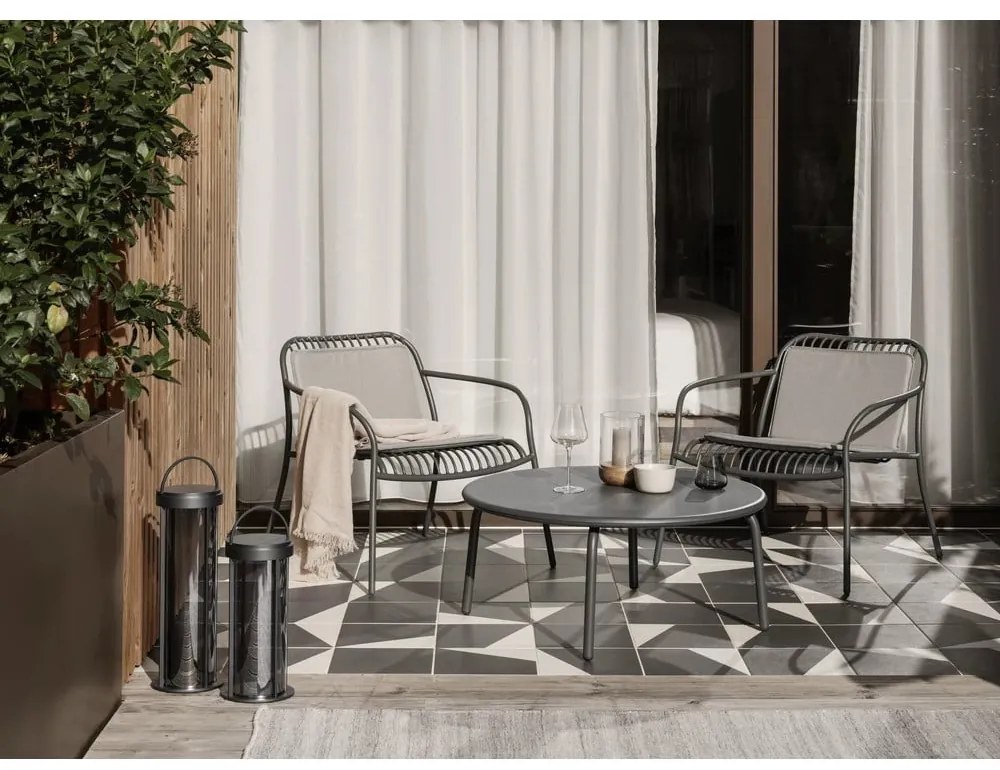 Pernă pentru scaun de grădină gri 45,5x75 cm Yua – Blomus