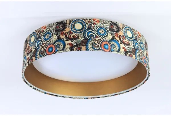 LED Lampă SMART GALAXY LED/24W/230V dimabilă, colorată/aurie + DO