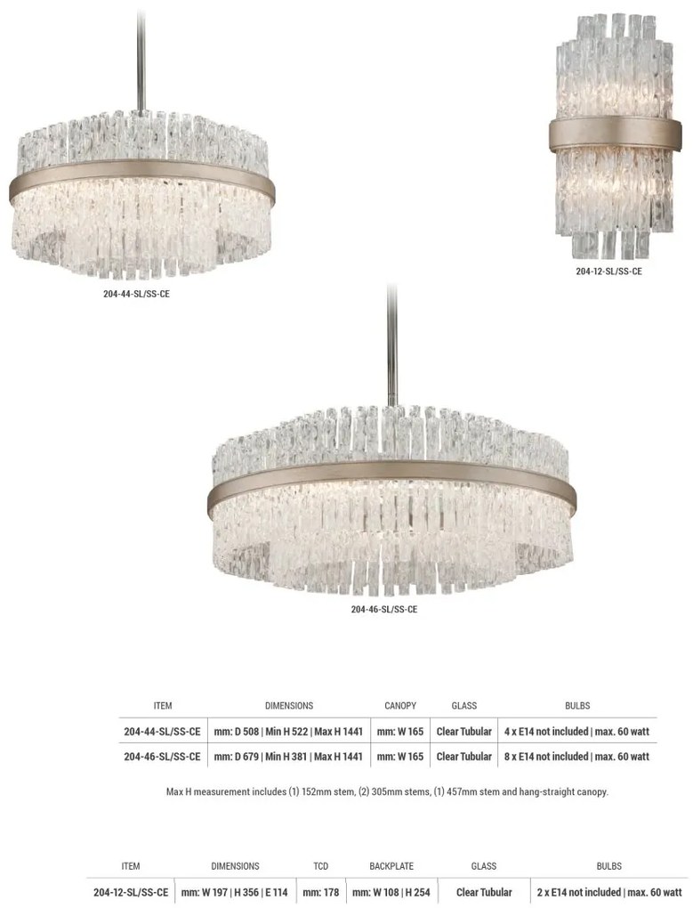 Candelabru LUX CHIME, design elegant, cu 4 surse de lumina