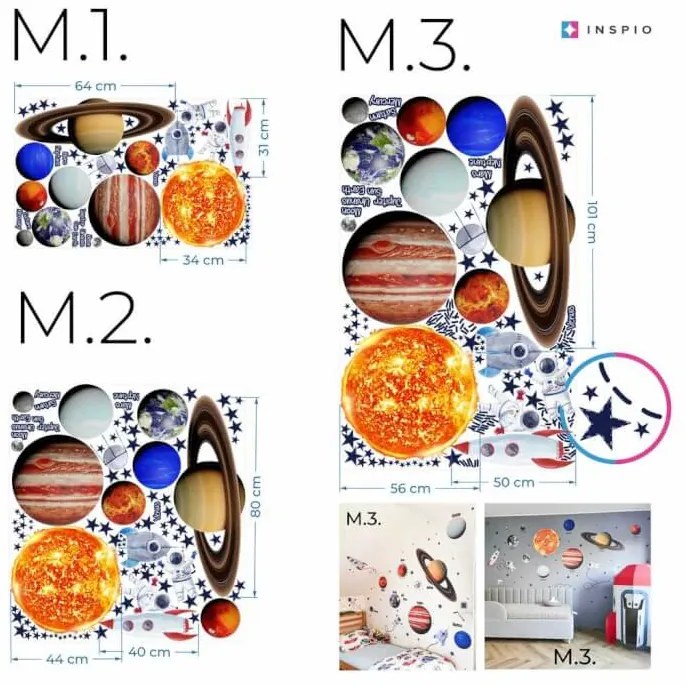 INSPIO Autocolante pentru perete - Univers