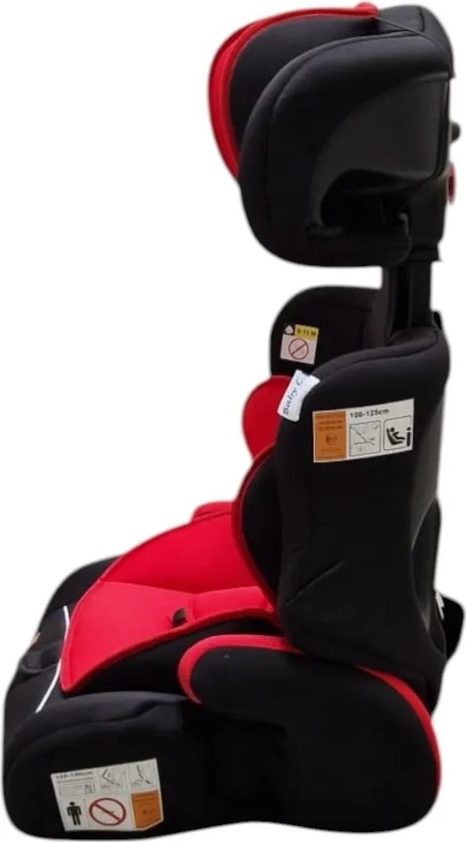Scaun Auto 2 in 1 pentru copii Baby Care™ HC01, Transformabil in inaltator auto, 9-36 kg, Omologare R129 i-Size, Spatar detasabil, Sistem de prindere