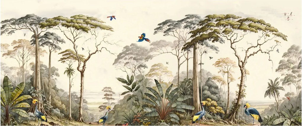 Tablou - Pădurea tropicală amazoniană (120x50 cm)
