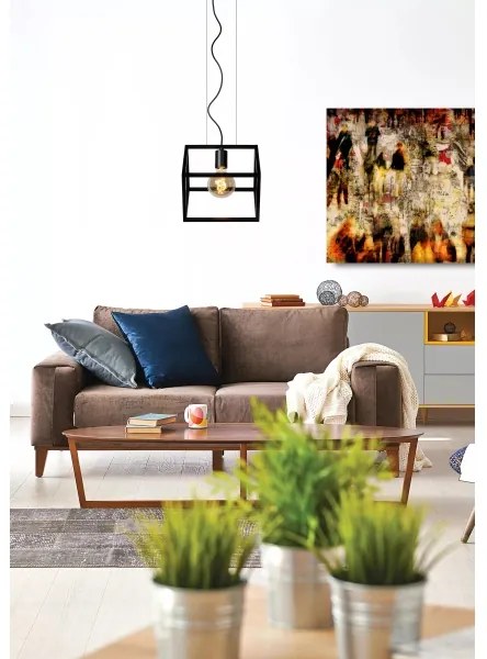 Lucide 00425/01/30 - lustră pe cablu FABIAN 1xE27/40W/230V