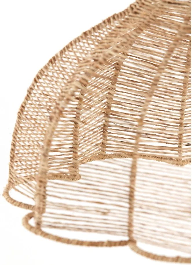 Abajur în culoare naturală ø 43 cm Tonoda – Light &amp; Living