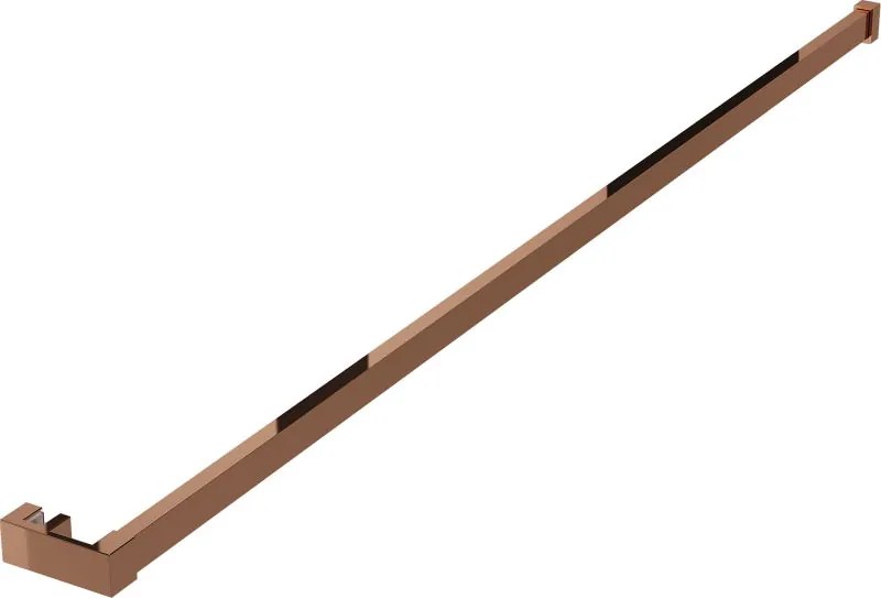 Mexen suport pentru prosoape pentru peretele dușului, aur roz - 800-06-60