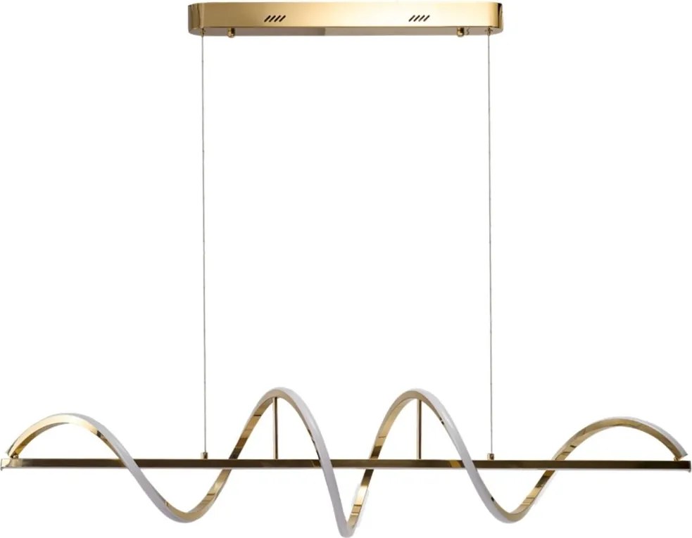 Lustra LED suspendata design modern MEMPHIS aurie 3-STEP DIMM