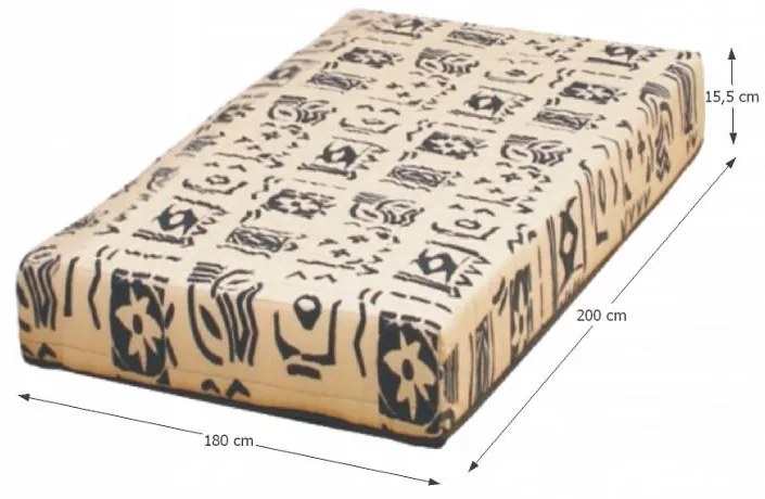 Saltea cu arcuri Vitro 200x180 cm. 752924