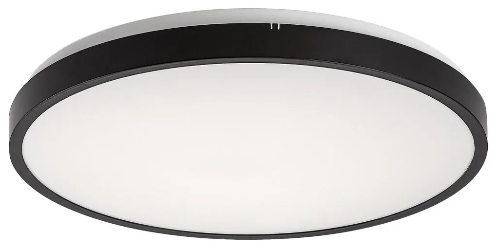 Plafoniera pentru baie, Protectie IP44 Alenzo D-42cm negru, alb