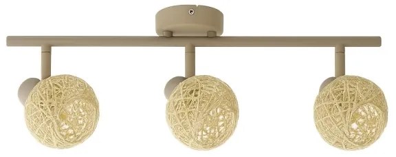 Spot DEX 3xE14/10W/230V bej/crem