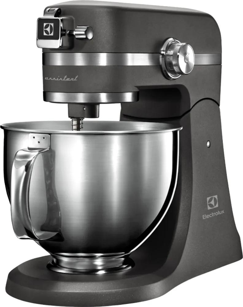 Mixer Electrolux EKM5540, Mineral Charcoal, SoftEdgeBeater™, PerfectRiseLid™, 2 boluri