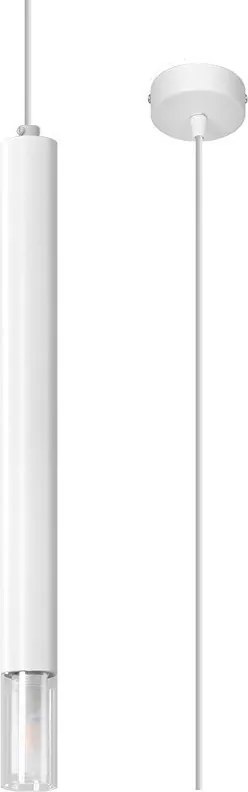 Lustră albă din metal ø 8 cm Vittoria – Sollux