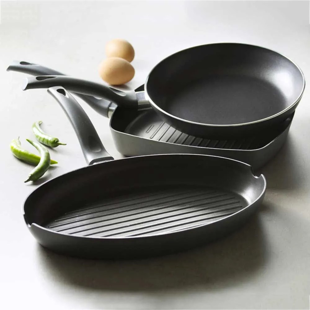 Tigaie universala 24cm, invelis Ilag ® Non-Stick Basic, Graphite