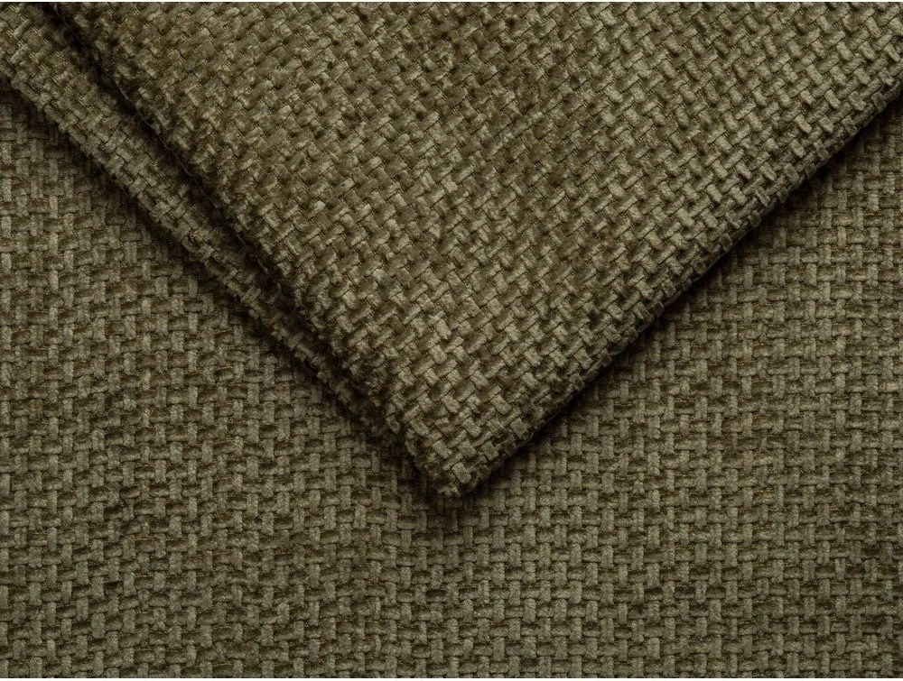 Pat matrimonial verde tapițat fără tăblie 180x200 cm Whale – Micadoni