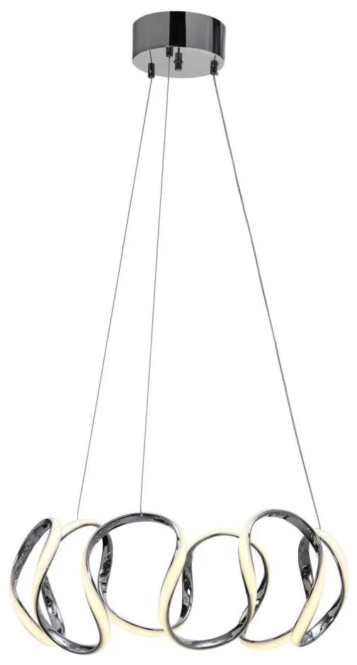 Cottex T5555LK - Lustru LED WAVE suspendat pe cablu LED/40W/230V