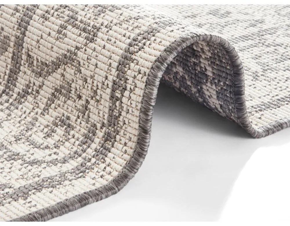 Covor adecvat pentru exterior NORTHRUGS Cebu, 160 x 230 cm, gri-crem