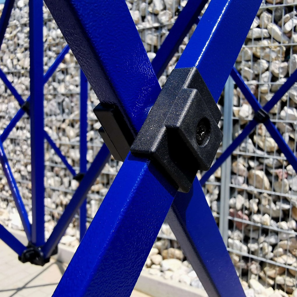 Pavilion de grădină 2x3m - fara 3 pereti - Albastru