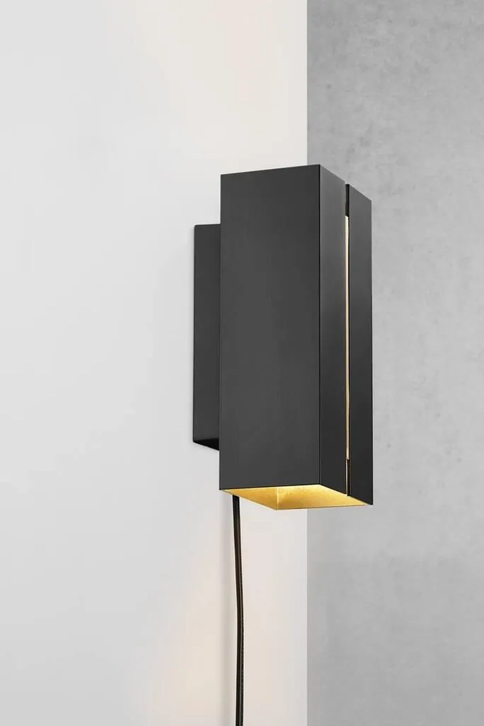 Aplica LED de perete design modern CURTIZ negru 2110551003 NL
