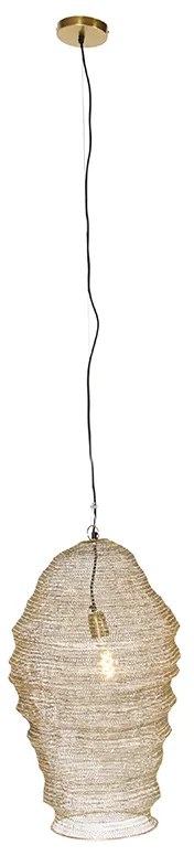 Lampă suspendată orientală aurie - Nidum