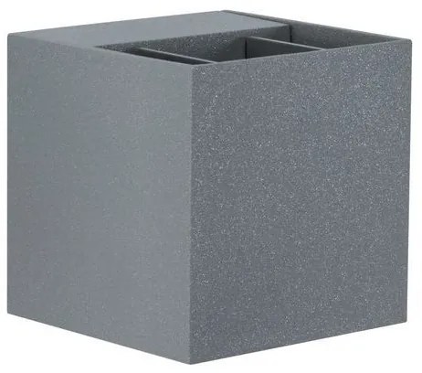 Aplică de exterior Paulmann 18000 2xLED/3W IP65 CYBO 230V gri