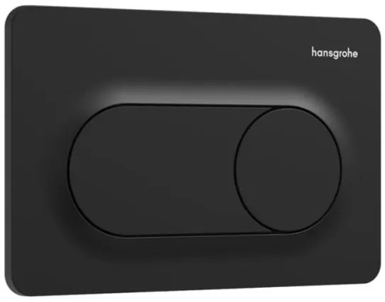 Clapeta de actionare, negru mat, Hansgrohe iFrame Original S