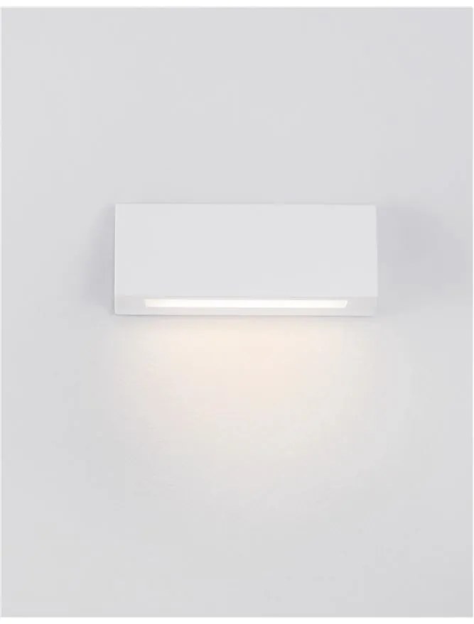 Mini Aplica LED ambientala pentru iluminat exterior IP54 LIV alba