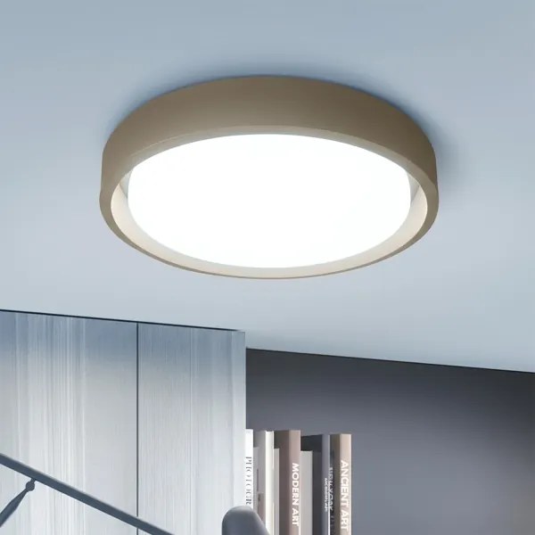 Brilagi - Corp de iluminat dimerizabil MATTEO LED/60W/230V 3000-6500K Ø 51,5 cm taupe+telecomandă