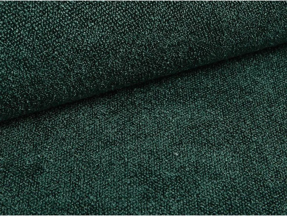 Pat matrimonial verde închis tapițat cu spațiu de depozitare cu somieră 160x200 cm Eric – Micadoni