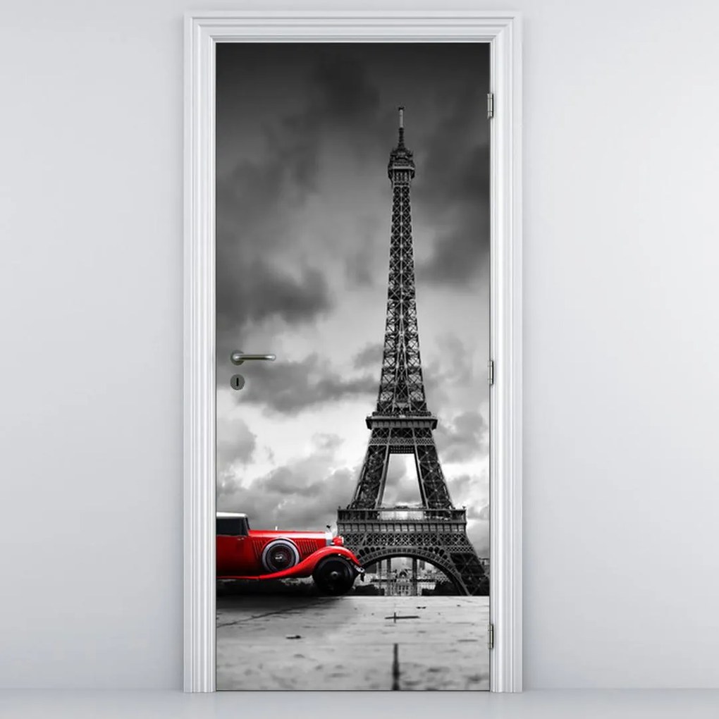 Fototapeta pentru ușă - turnul Eiffel (95x205cm)