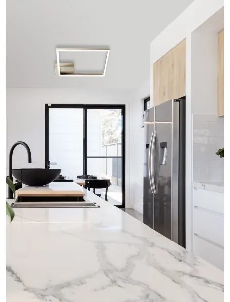 Plafonieră LED dimabilă BARD LED/39W/230V 3000K auriu Fabas Luce 3394-61-225