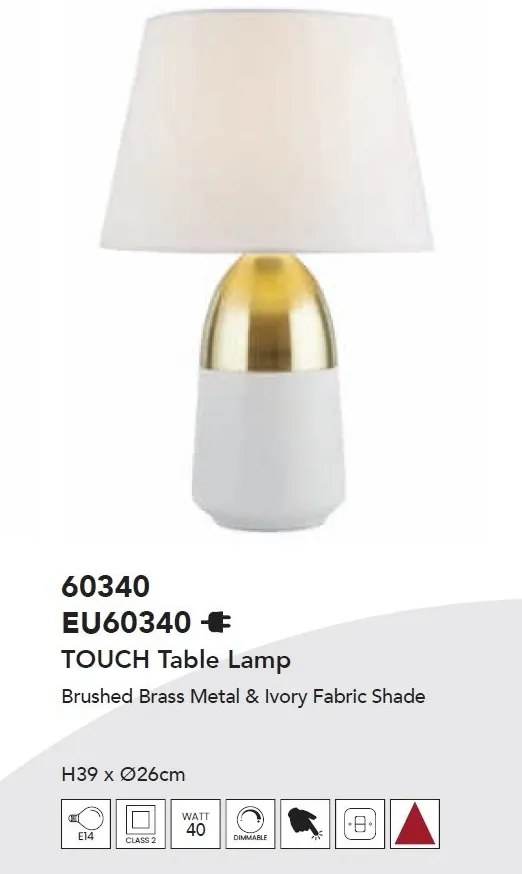 Veioza/Lampa de masa design decorativ Touch