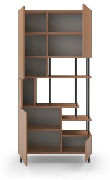 Bibliotecă cărămizie 84x175 cm Perla – Marckeric