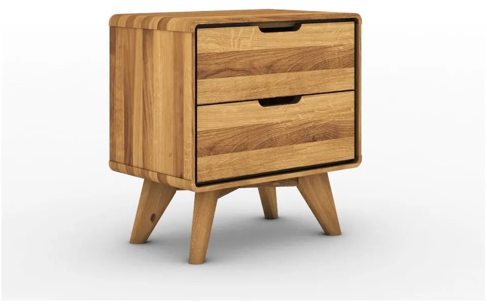 Noptieră din lemn de stejar Greg - The Beds