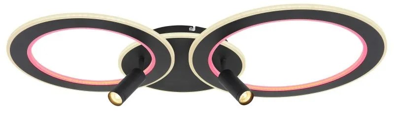 Plafoniera moderna LED RGB si telecomanda MARIAN