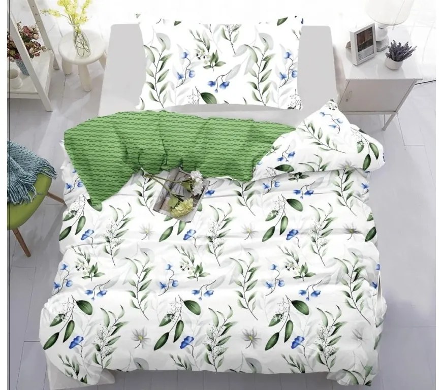 Lenjerie de pat din bumbac KARDA BLEND albă Dimensiune lenjerie de pat: 70 x 90 cm | 140 x 220 cm