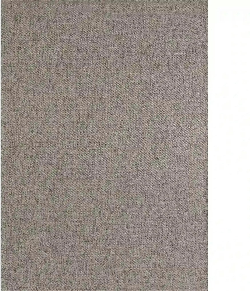 Covor 0602, 60x100 cm, forma dreptunghiulara, iuta, gri inchis