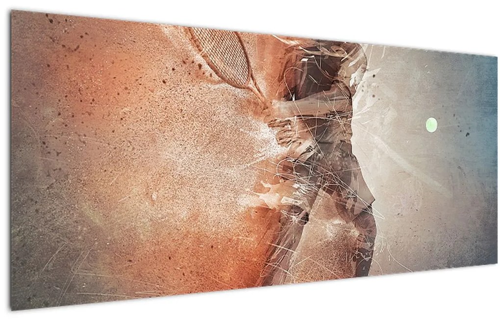 Tablou - Jucător de tenis (120x50 cm)