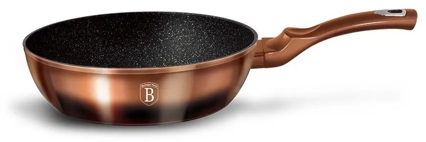 Set oale marmorate Metallic line Rose Gold Noir 15 piese Berlinger Haus BH 1900