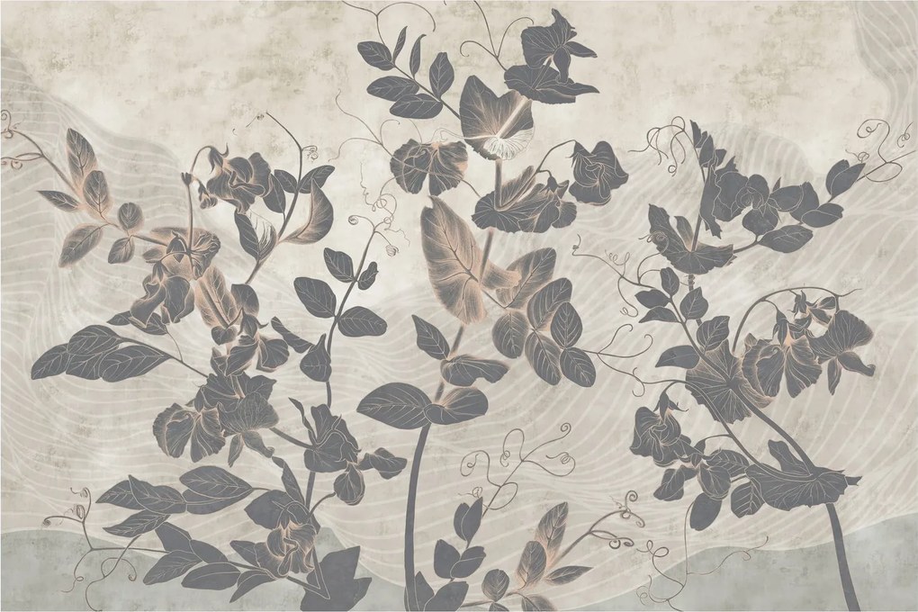 Tablou - Frunze texturate (90x60 cm)