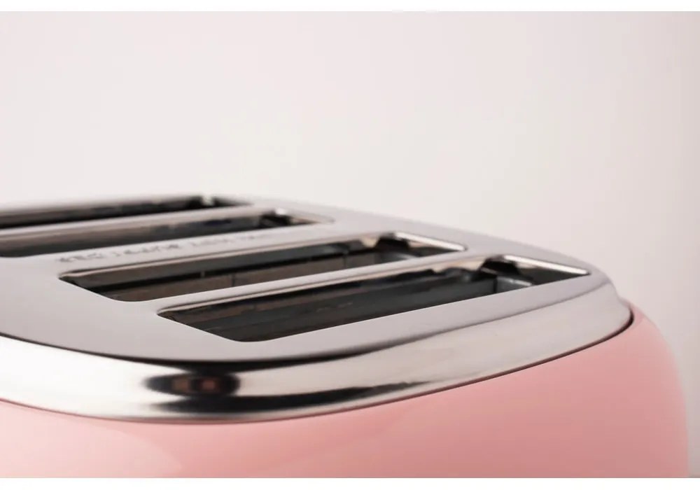 Prăjitor de pâine roz Heritage - Haden